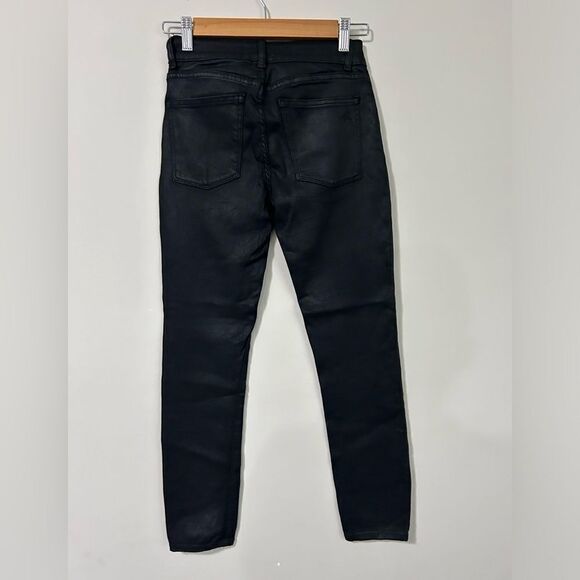DL1961 Florence Cropped Mid Rise Coated Jeans - Picture 5 of 10